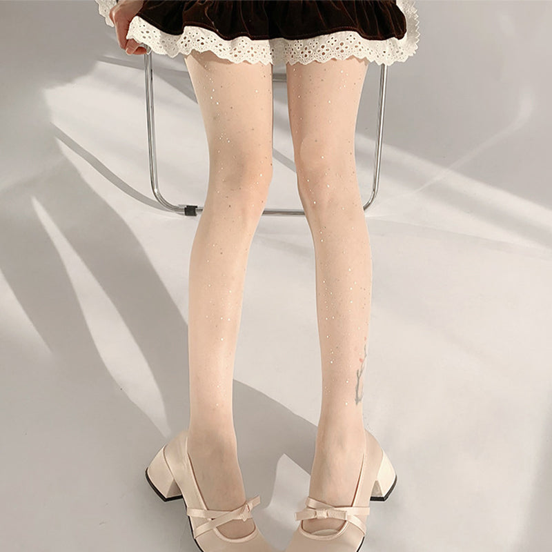 🥳2026 HOT SALE🥳💞50K+ SOLD!🌟👗 50% OFF! Women‘s Sequin Stockings – Breathable & comfy, elegant shimmer. A bold fashion statement. 💖✨