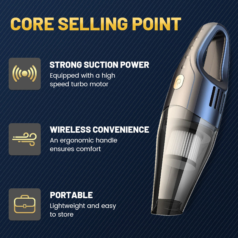 🥳2026 HOT SALE🥳💞50K+ SOLD!🚗💨 50% OFF! Multifunctional Car Vacuum – Strong suction, blow & inflate. Lightweight, easy to empty. A car owner’s best friend! 🌟✅