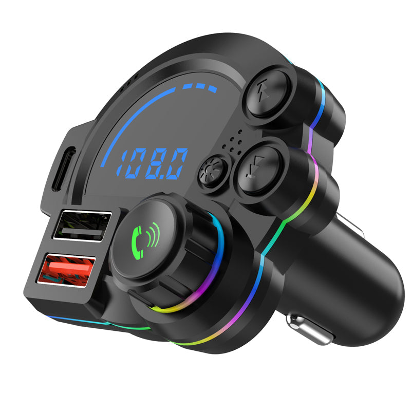 🥳2026 HOT SALE🥳💞50K+ SOLD! 🚗📻 50% OFF! Bluetooth 5.0 FM Transmitter – stream music & calls, dual USB fast charging, enhanced bass, hands-free. Upgrade your older car! 🛡️💪