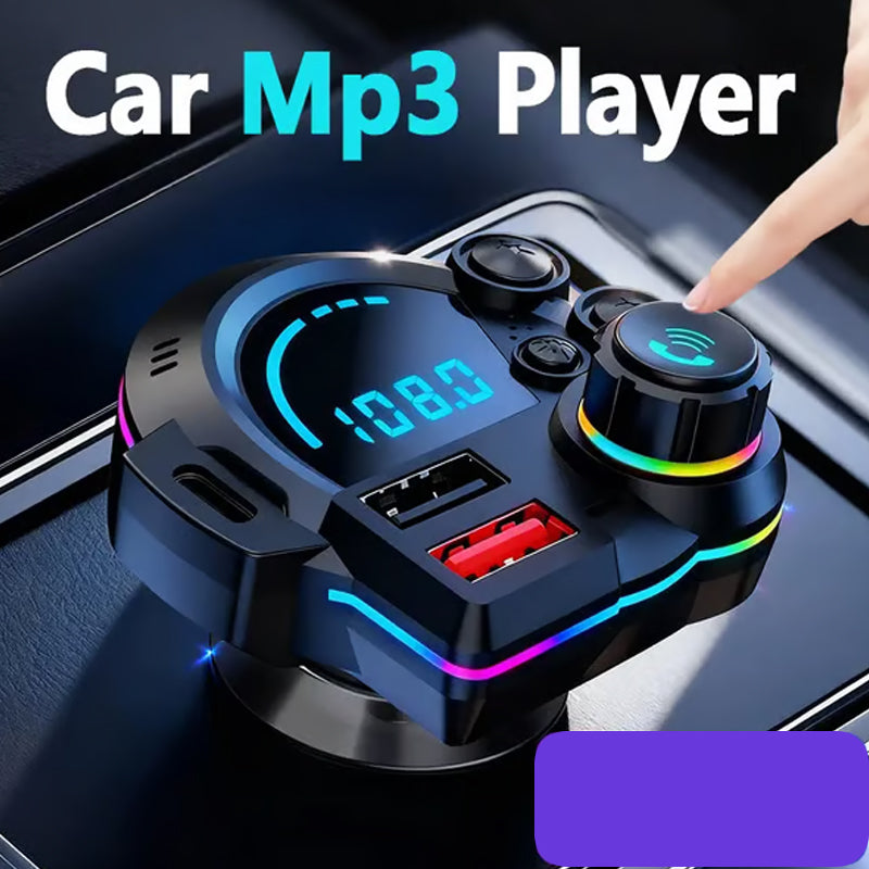 🥳2026 HOT SALE🥳💞50K+ SOLD! 🚗📻 50% OFF! Bluetooth 5.0 FM Transmitter – stream music & calls, dual USB fast charging, enhanced bass, hands-free. Upgrade your older car! 🛡️💪