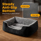🥳2026 HOT SALE🥳💞50K+ SOLD! 🐾☁️ 50% OFF! All‑Season Plush Pet Bed – Ultra‑soft cloud‑like fabric, raised rim for neck support. Anti‑slip bottom & machine washable – cozy comfort all year round! 🛏️✨