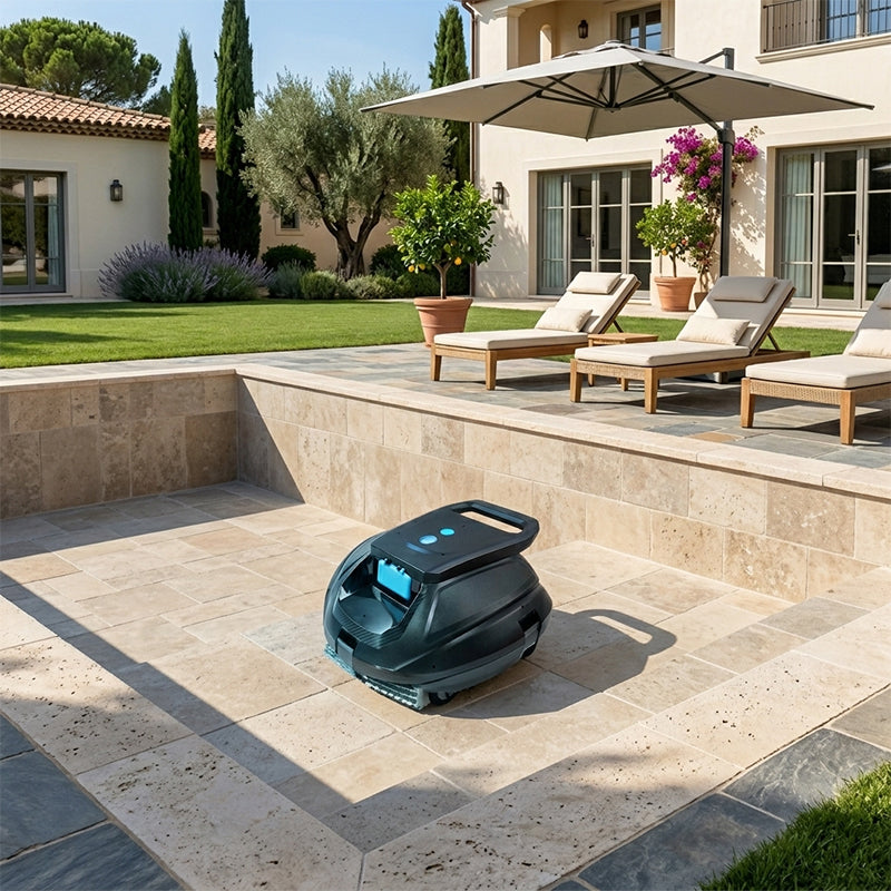 🥳2026 HOT SALE🥳💞50K+ SOLD!🤖🌊 50% OFF! Cordless Pool Robot – Dual motor, 130min runtime. IPX8 waterproof, climbs 6mm obstacles. Effortless clean, no cords! ✨🏊