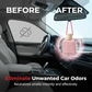 🥳2026 HOT SALE🥳💞50K+ SOLD!💨🧴 50% OFF! Hanging Car Diffuser – Natural wood cap, premium glass. Long‑lasting scent, elegant interior accessory. Fresh drive every day! 🚗✨