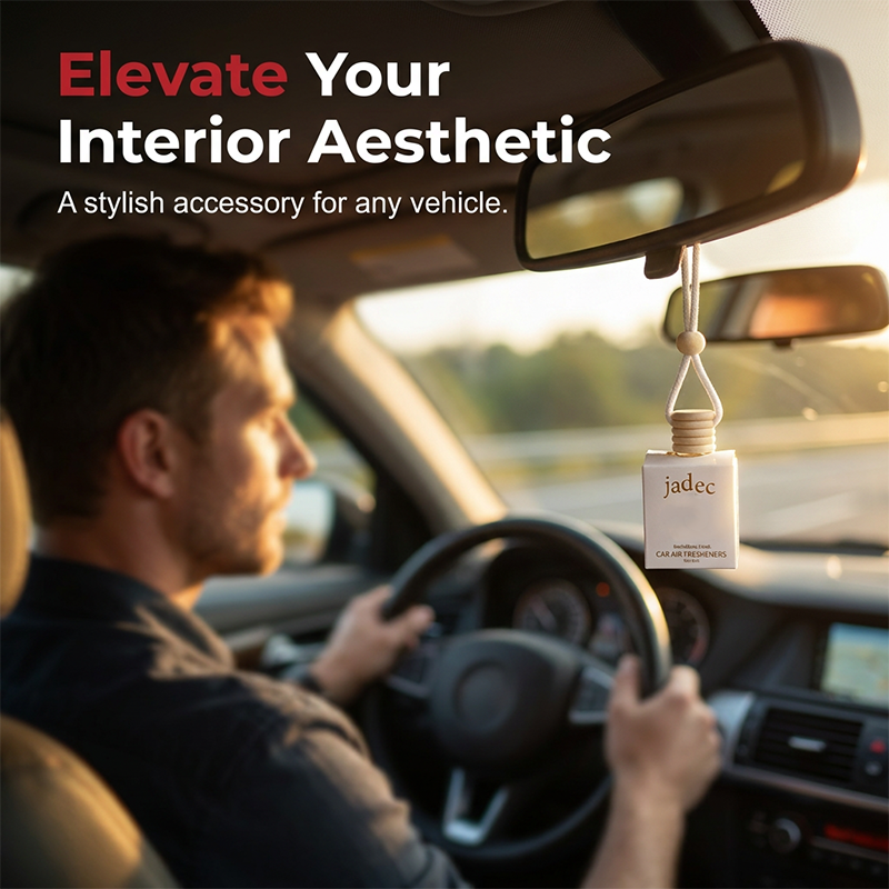 🥳2026 HOT SALE🥳💞50K+ SOLD!💨🧴 50% OFF! Hanging Car Diffuser – Natural wood cap, premium glass. Long‑lasting scent, elegant interior accessory. Fresh drive every day! 🚗✨