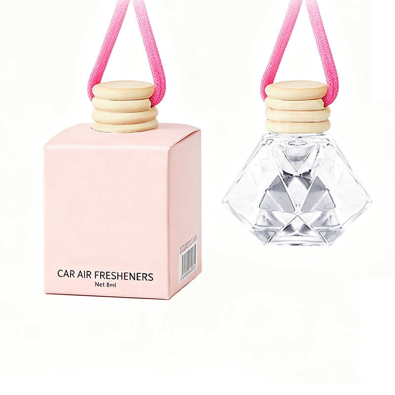 🥳2026 HOT SALE🥳💞50K+ SOLD!💨🧴 50% OFF! Hanging Car Diffuser – Natural wood cap, premium glass. Long‑lasting scent, elegant interior accessory. Fresh drive every day! 🚗✨