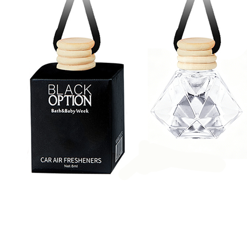 🥳2026 HOT SALE🥳💞50K+ SOLD!💨🧴 50% OFF! Hanging Car Diffuser – Natural wood cap, premium glass. Long‑lasting scent, elegant interior accessory. Fresh drive every day! 🚗✨