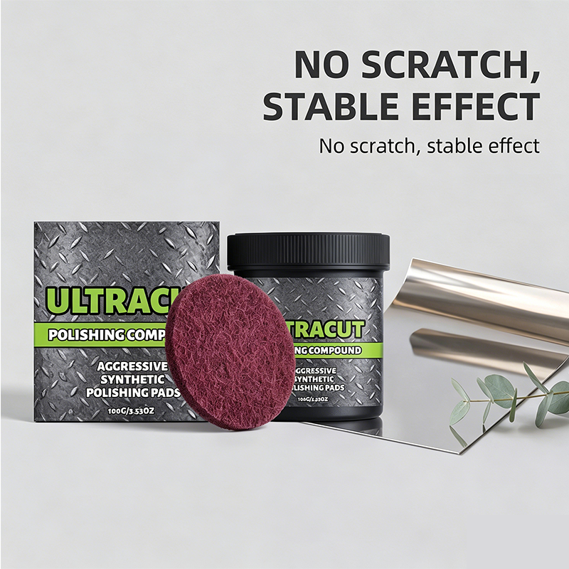 🥳2026 HOT SALE🥳💞50K+ SOLD!🛡️✨ 50% OFF! All-in-One Surface Restoration Polish – Removes scratches & oxidation. Protective film, easy apply. Works on metal & stone. 🧽💎