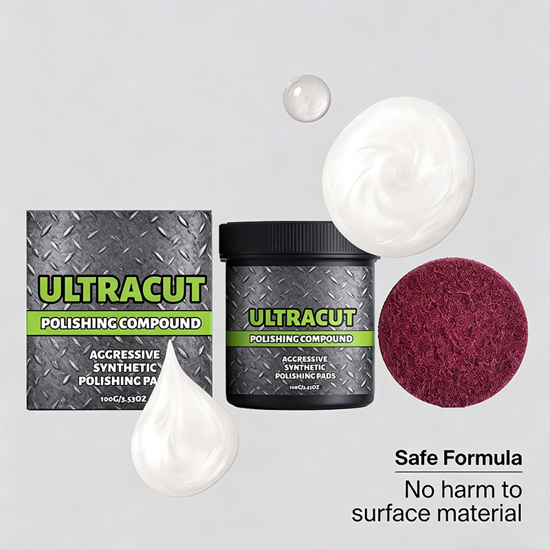 🥳2026 HOT SALE🥳💞50K+ SOLD!🛡️✨ 50% OFF! All-in-One Surface Restoration Polish – Removes scratches & oxidation. Protective film, easy apply. Works on metal & stone. 🧽💎