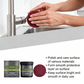 🥳2026 HOT SALE🥳💞50K+ SOLD!🛡️✨ 50% OFF! All-in-One Surface Restoration Polish – Removes scratches & oxidation. Protective film, easy apply. Works on metal & stone. 🧽💎
