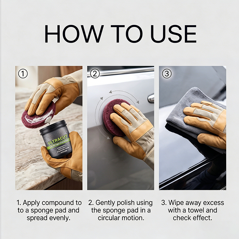 🥳2026 HOT SALE🥳💞50K+ SOLD!🛡️✨ 50% OFF! All-in-One Surface Restoration Polish – Removes scratches & oxidation. Protective film, easy apply. Works on metal & stone. 🧽💎