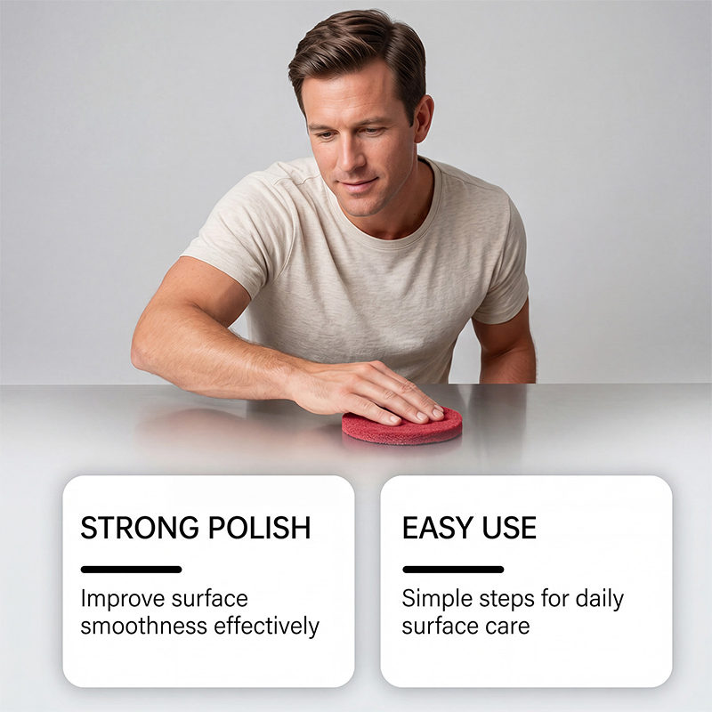 🥳2026 HOT SALE🥳💞50K+ SOLD!🛡️✨ 50% OFF! All-in-One Surface Restoration Polish – Removes scratches & oxidation. Protective film, easy apply. Works on metal & stone. 🧽💎