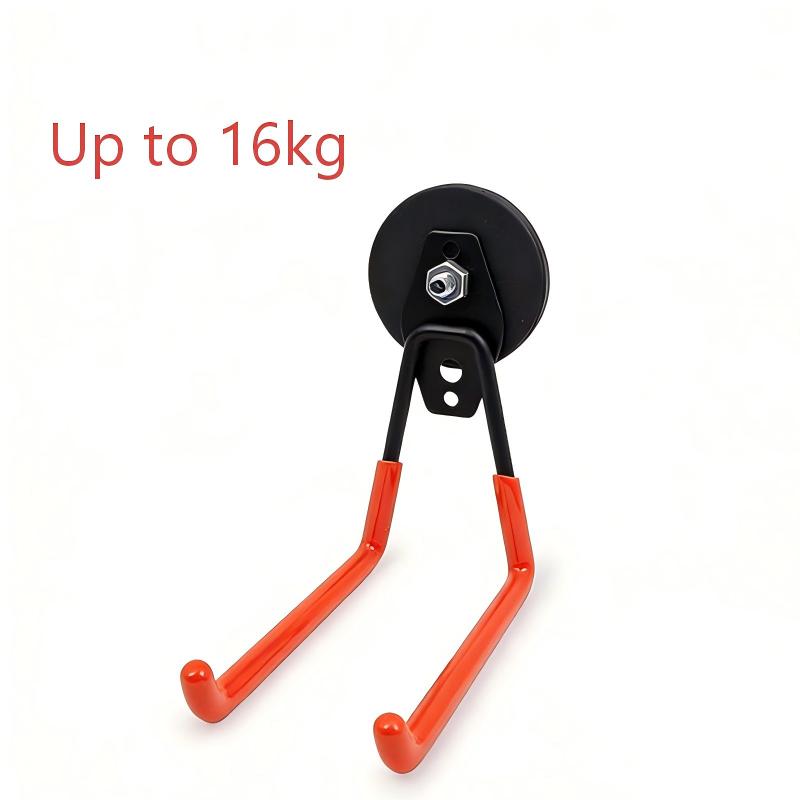 🥳2026 HOT SALE🥳💞50K+ SOLD!🧲💎 50% OFF! Heavy-Duty Magnetic Double-Claw Hook – Industrial neodymium magnet, anti-slip rubber coating. No drilling, holds up to 26kg! 🛡️✨