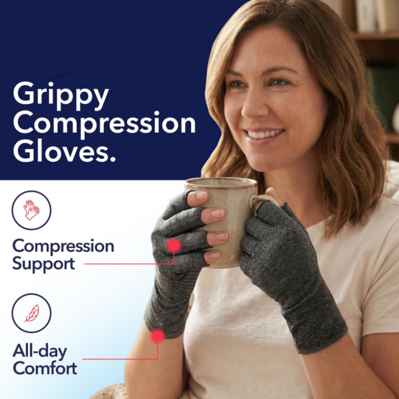 🥳2026 HOT SALE🥳💞50K+ SOLD!🌊💙 50% OFF – UK Award 2025! Quantum Gloves for joint relief, sleep, balance & hormone support. Works like a miracle. Try 30 days risk‑free! 🔄🌟