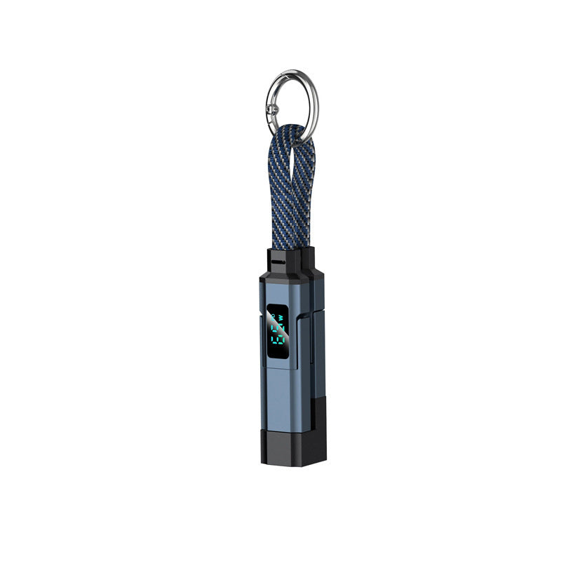 🥳2026 HOT SALE🥳💞50K+ SOLD!📊🔌 50% OFF! 4‑in‑1 Keychain Charger – Built‑in digital wattmeter, zinc alloy core. Supports 65W+27W. Never guess charging speed again. A pocket‑sized power station! 💎🔄