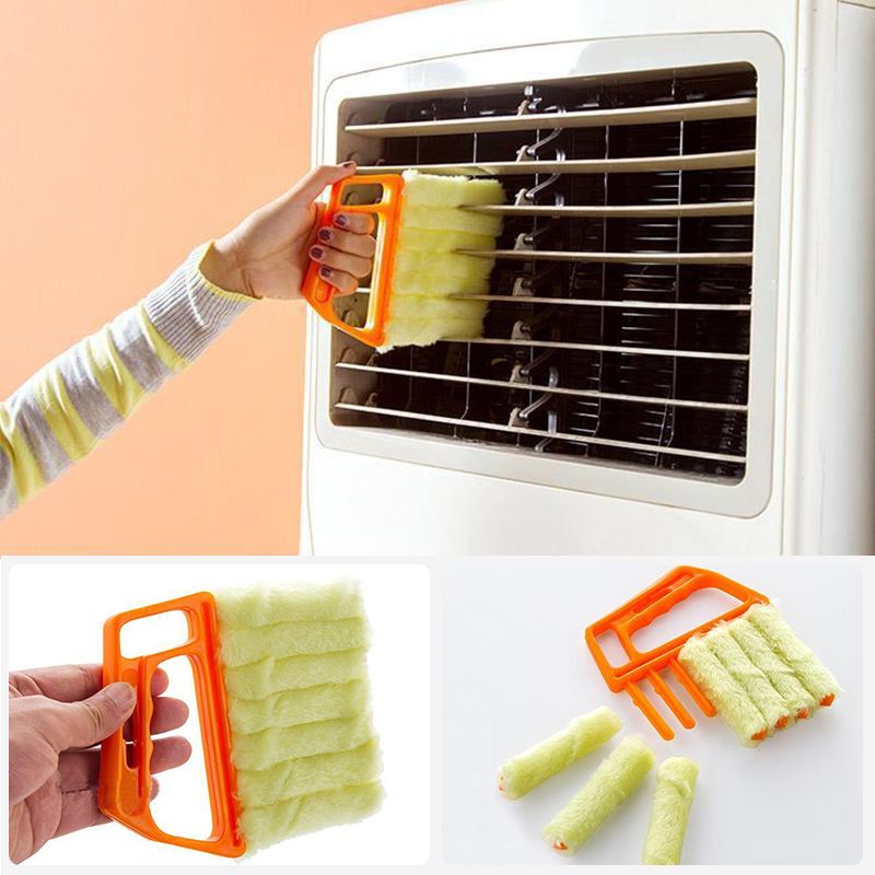 🥳2026 HOT SALE🥳💞50K+ SOLD! 🪟🧹 50% OFF! 7-Finger Blind Cleaning Brush – cleans 6 slats at once, adjustable fingers for blinds, sills & vents. Fast, easy & reusable! 🛡️✅
