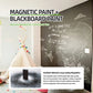 🥳2026 HOT SALE🥳💞50K+ SOLD!🎨🧲 50% OFF! Water-Based Blackboard Paint – Odorless, non‑toxic, magnetic + chalkboard in one. Wipes clean easily. Perfect for kids‘ art wall! 🌈✨