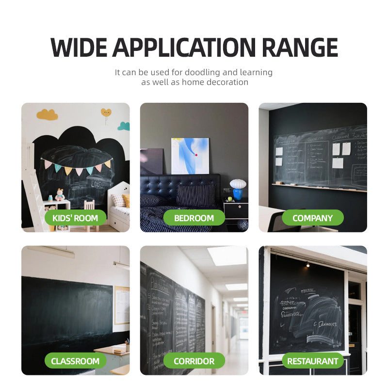 🥳2026 HOT SALE🥳💞50K+ SOLD!🎨🧲 50% OFF! Water-Based Blackboard Paint – Odorless, non‑toxic, magnetic + chalkboard in one. Wipes clean easily. Perfect for kids‘ art wall! 🌈✨