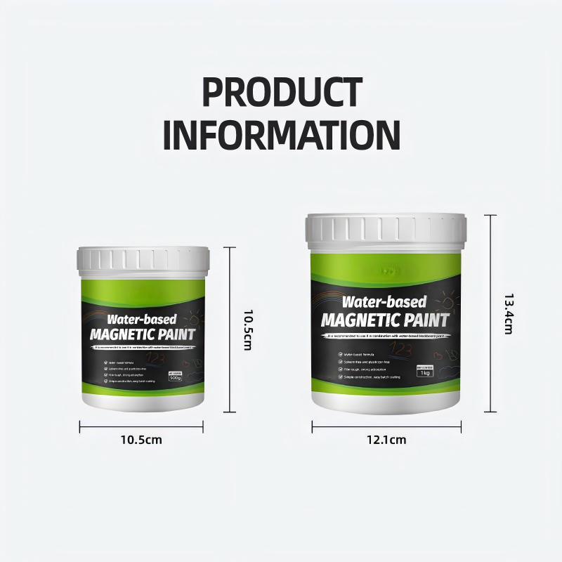 🥳2026 HOT SALE🥳💞50K+ SOLD!🎨🧲 50% OFF! Water-Based Blackboard Paint – Odorless, non‑toxic, magnetic + chalkboard in one. Wipes clean easily. Perfect for kids‘ art wall! 🌈✨