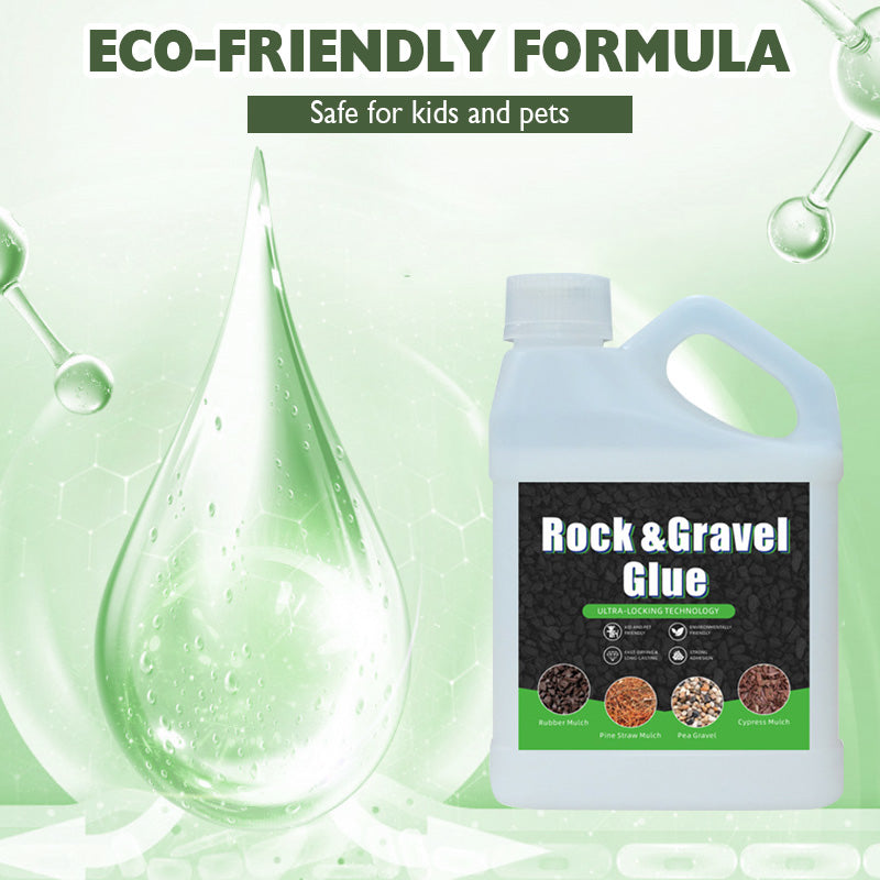 🥳2026 HOT SALE🥳💞50K+ SOLD!🏡💧 50% OFF! Landscaping Adhesive – For mulch, rocks & wood chips. Spray or pour, eco‑friendly. Keeps pathways & flower beds neat. 🌸✅