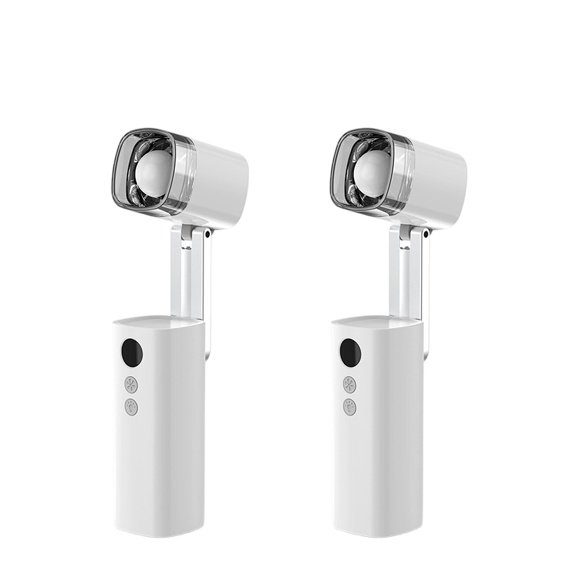 🥳2026 HOT SALE🥳💞50K+ SOLD!💨💡 50% OFF! Foldable Handheld Fan with Light – 170° rotation, 5 speeds, 3000mAh battery. Perfect for walks & bedside reading. 🌙🌀