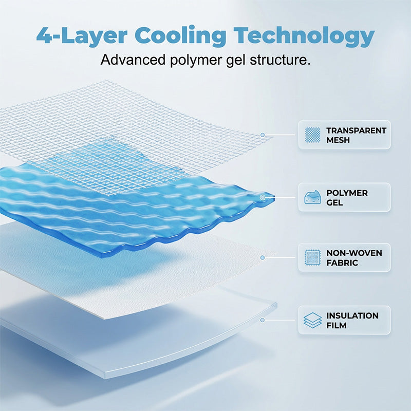🥳2026 HOT SALE🥳💞50K+ SOLD!☀️🧊 50% OFF! Instant Cooling Ice Patches – Chill in seconds, stay cool for hours. 4‑layer gel tech, sweat‑proof & skin‑friendly. Beat the heat with ease! 😎✨