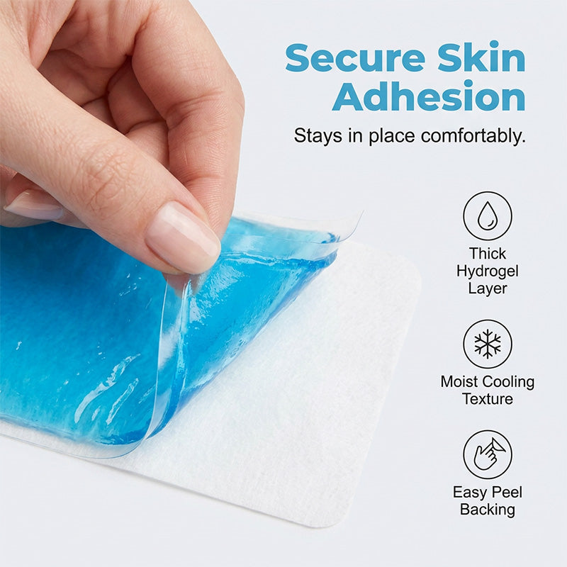 🥳2026 HOT SALE🥳💞50K+ SOLD!☀️🧊 50% OFF! Instant Cooling Ice Patches – Chill in seconds, stay cool for hours. 4‑layer gel tech, sweat‑proof & skin‑friendly. Beat the heat with ease! 😎✨