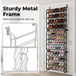🥳2026 HOT SALE🥳💞50K+ SOLD!🚪👟 50% OFF! Over‑the‑Door Shoe Rack – 24 pockets, holds 24 pairs. Tool‑free install, no drilling. Maximise storage instantly! 🏠✨