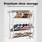 🥳2026 HOT SALE🥳💞50K+ SOLD!🚪👟 50% OFF! Over‑the‑Door Shoe Rack – 24 pockets, holds 24 pairs. Tool‑free install, no drilling. Maximise storage instantly! 🏠✨