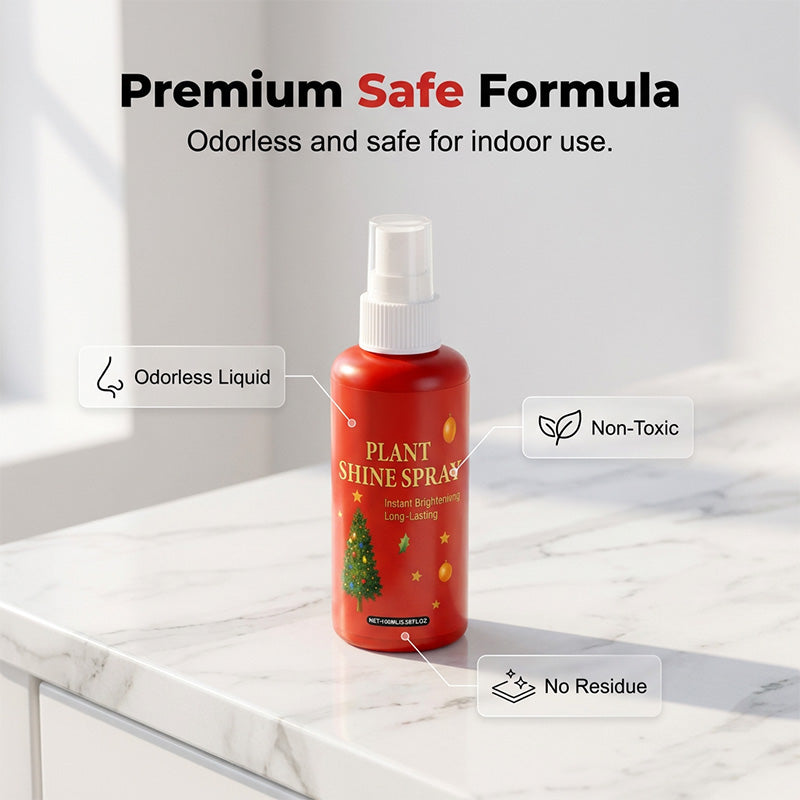 🥳2026 HOT SALE🥳💞50K+ SOLD!🌿✨ 50% OFF! Artificial Plant Shine Spray – Instant gloss, no sticky residue. Revives dull leaves & wreaths. Long‑lasting brilliance. 🎄💚