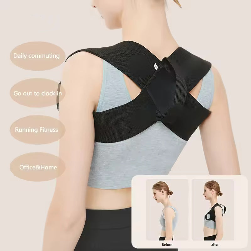 🥳2026 HOT SALE🥳💞50K+ SOLD!🦴💪 50% OFF! Back Posture Correction Belt – Instant relief for hunched shoulders & back pain. Breathable, unisex, all‑day comfort. Look taller, feel younger! 👵👴