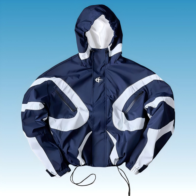 🥳2026 HOT SALE🥳💞50K+ SOLD!🌧️🛡️ 50% OFF! Men’s Color-Block Hooded Jacket – Laugh at wind & rain. Weatherproof, elastic cuffs, secure pockets. Never feel cold again! 🧥💪
