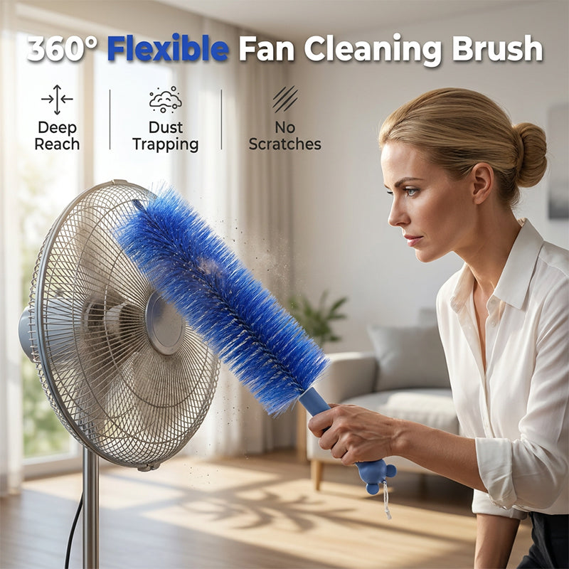 🥳2026 HOT SALE🥳💞50K+ SOLD!🧹🔄 BUY 1 GET 1 FREE! 360° Flexible Cleaning Brush – Bend & reach every corner. Soft dense bristles, no scratch. Rinse clean. 🚰✨