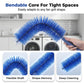 🥳2026 HOT SALE🥳💞50K+ SOLD!🧹🔄 BUY 1 GET 1 FREE! 360° Flexible Cleaning Brush – Bend & reach every corner. Soft dense bristles, no scratch. Rinse clean. 🚰✨