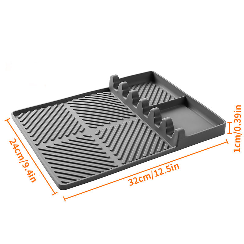 🥳2026 HOT SALE🥳💞50K+ SOLD!🌭🧴 50% OFF! Silicone BBQ Mat – Heavy‑duty, heat‑resistant, easy rinse. Protects your shelf from scorch marks. A backyard essential! 🛡️🍔