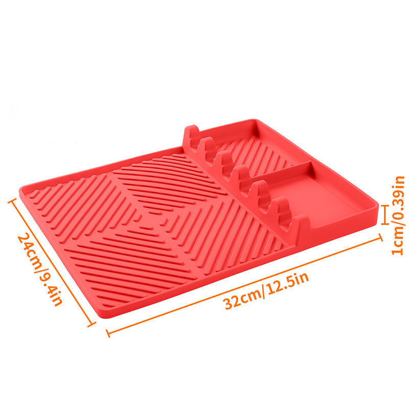 🥳2026 HOT SALE🥳💞50K+ SOLD!🌭🧴 50% OFF! Silicone BBQ Mat – Heavy‑duty, heat‑resistant, easy rinse. Protects your shelf from scorch marks. A backyard essential! 🛡️🍔