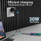 🥳2026 HOT SALE🥳💞50K+ SOLD!🧳⚡ 50% OFF! 3‑in‑1 Watch Charger – Integrated magnetic puck, 30W fast charge. Ultra‑compact. Perfect for home & travel. Your ultimate power hub! 🌍💪