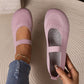 🥳2026 HOT SALE🥳💞50K+ SOLD!👟🌬️ 50% OFF! Breathable Knit Flats – Soft as clouds, anti‑slip sole. Walk for hours, feet stay cool & fresh. Your new favourite! 🌸✨