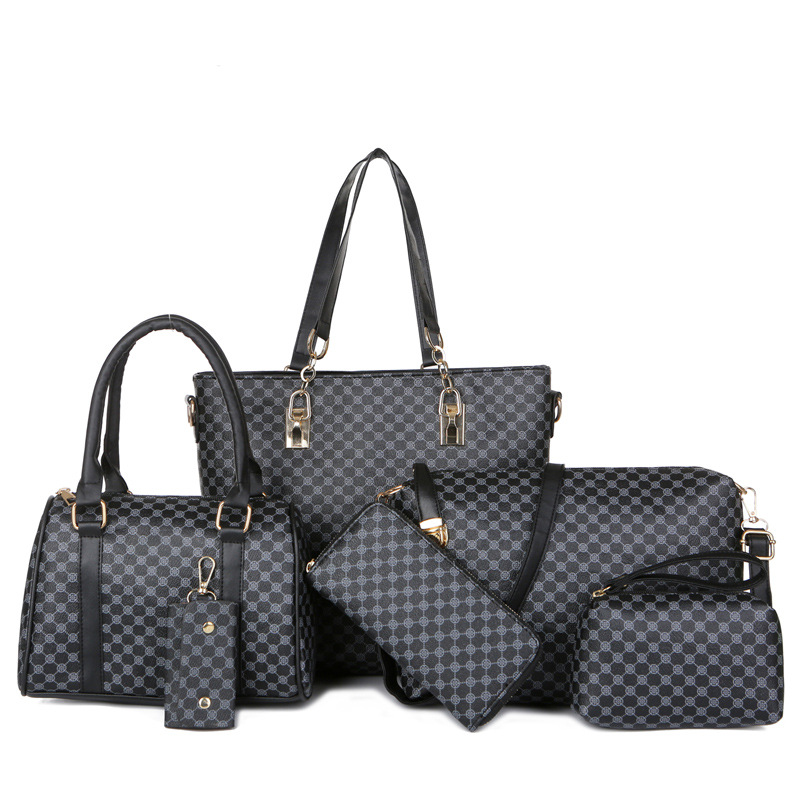 🥳2026 HOT SALE🥳💞50K+ SOLD!👛🛍️ 50% OFF! 6‑Piece Bag Set – Premium PU leather, elegant hardware. Complete your wardrobe with one smart buy! 💖✨