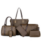 🥳2026 HOT SALE🥳💞50K+ SOLD!👛🛍️ 50% OFF! 6‑Piece Bag Set – Premium PU leather, elegant hardware. Complete your wardrobe with one smart buy! 💖✨
