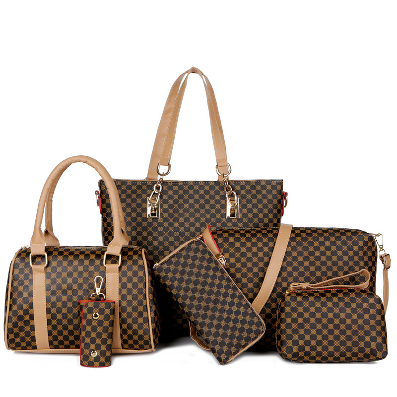 🥳2026 HOT SALE🥳💞50K+ SOLD!👛🛍️ 50% OFF! 6‑Piece Bag Set – Premium PU leather, elegant hardware. Complete your wardrobe with one smart buy! 💖✨