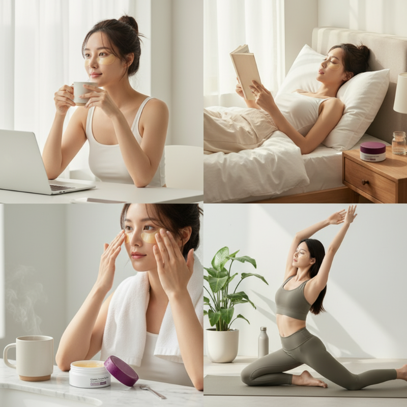 Refreshing Collagen Hydrogel Eye Patches