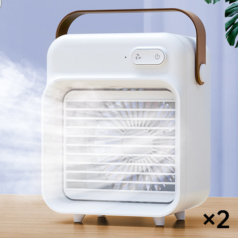 🥳2026 HOT SALE🥳💞50K+ SOLD!💨❄️ 50% OFF! Wireless Desktop Air Cooler & Humidifier – Nano mist, 3 speeds, 2400mAh. Instant chill anywhere. Your personal oasis! 🌬️💧