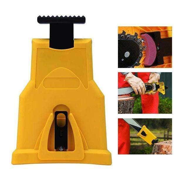 🥳2026 HOT SALE🥳💞50K+ SOLD!⚡🪚 50% OFF! Compact Chainsaw Sharpener – Sharpen in 3-5 seconds, fits all chains. No disassembly needed – just clamp & saw! 🔧✨