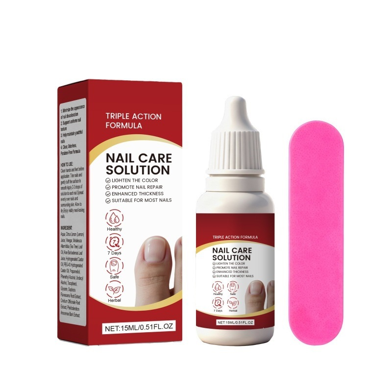 🥳2026 HOT SALE🥳💞50K+ SOLD!⭐🦶 BUY 1 GET 1 FREE! Triple Action Nail Care Kit – Reduces thickness, smooths surface, strengthens brittle nails. Dropper precision. Faster results! 💅✨