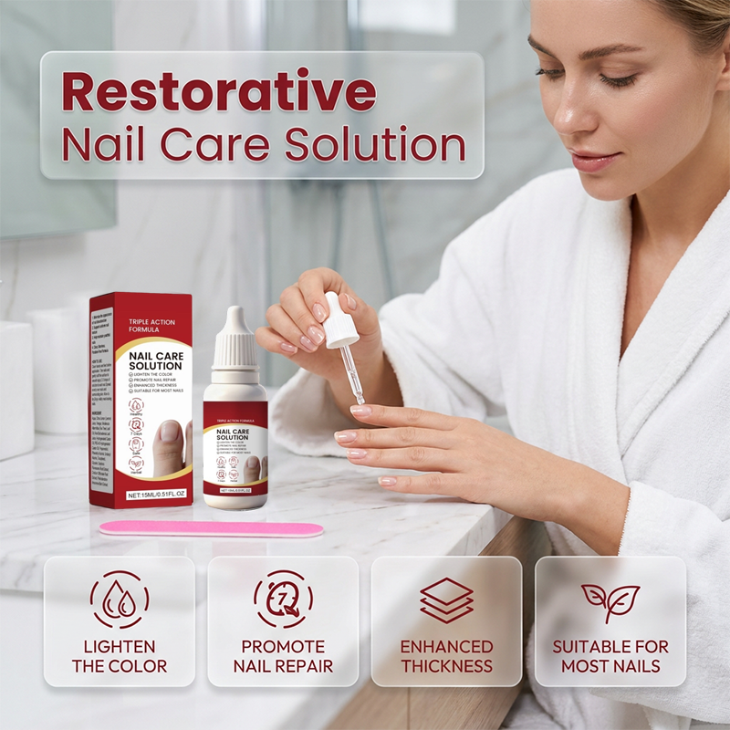 🥳2026 HOT SALE🥳💞50K+ SOLD!⭐🦶 BUY 1 GET 1 FREE! Triple Action Nail Care Kit – Reduces thickness, smooths surface, strengthens brittle nails. Dropper precision. Faster results! 💅✨