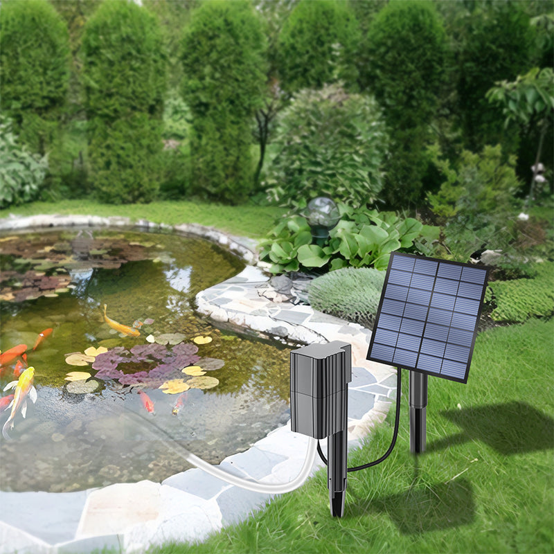 🥳2026 HOT SALE🥳💞50K+ SOLD!☀️🐟 50% OFF! Solar Pond Aerator – Sun‑powered, no wiring. Boosts oxygen for fish & plants. Clean water, happy pond! 🌿✨
