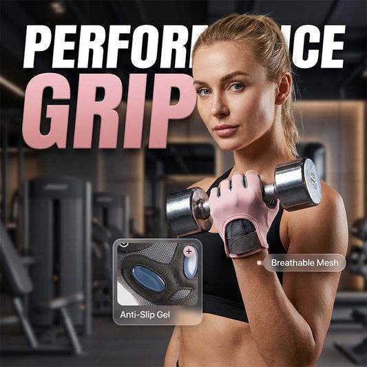 🥳2026 HOT SALE🥳💞50K+ SOLD!💪🧤 50% OFF! Non-Slip Padded Workout Gloves – Shock‑absorbing gel pads, breathable back, wrist support. No more blisters or calluses! 🏋️‍♀️✨