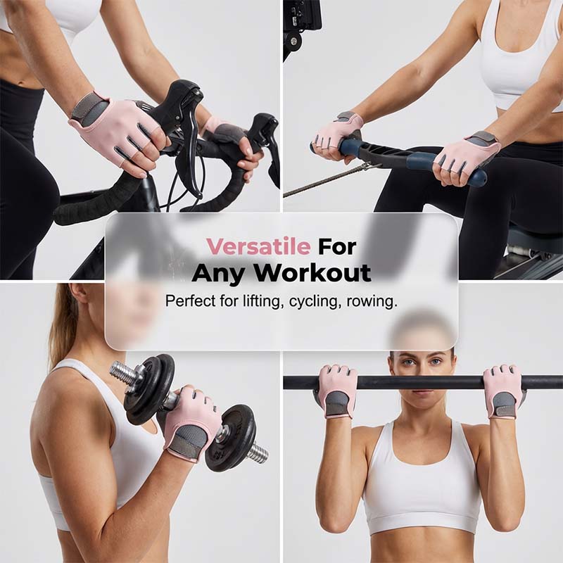 🥳2026 HOT SALE🥳💞50K+ SOLD!💪🧤 50% OFF! Non-Slip Padded Workout Gloves – Shock‑absorbing gel pads, breathable back, wrist support. No more blisters or calluses! 🏋️‍♀️✨