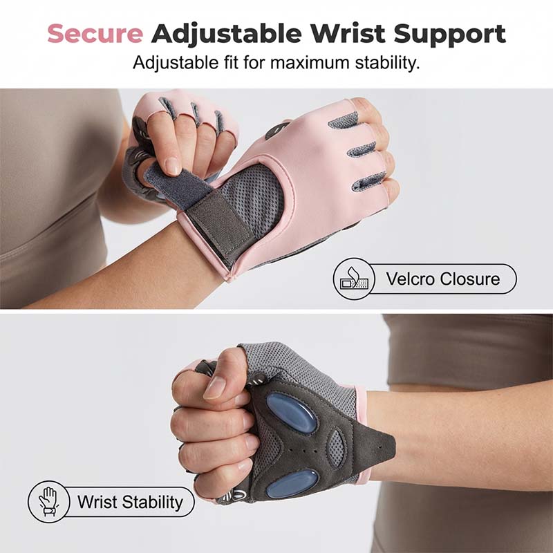🥳2026 HOT SALE🥳💞50K+ SOLD!💪🧤 50% OFF! Non-Slip Padded Workout Gloves – Shock‑absorbing gel pads, breathable back, wrist support. No more blisters or calluses! 🏋️‍♀️✨
