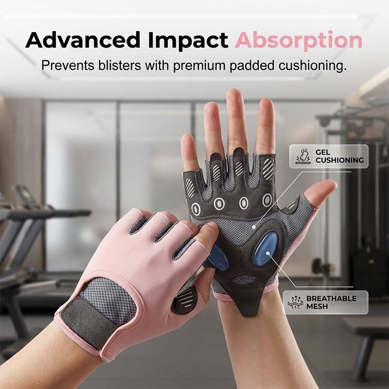 🥳2026 HOT SALE🥳💞50K+ SOLD!💪🧤 50% OFF! Non-Slip Padded Workout Gloves – Shock‑absorbing gel pads, breathable back, wrist support. No more blisters or calluses! 🏋️‍♀️✨